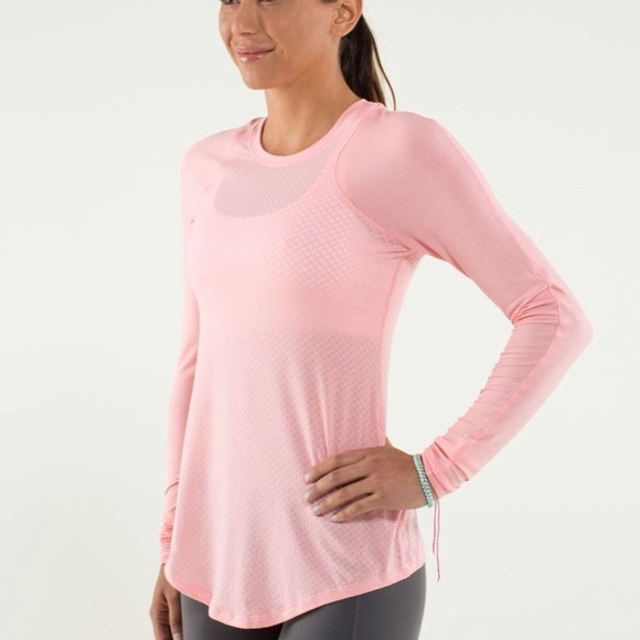 RARE LULULEMON Digni Long Sleeve Burnout Shirt - Picture 3 of 6